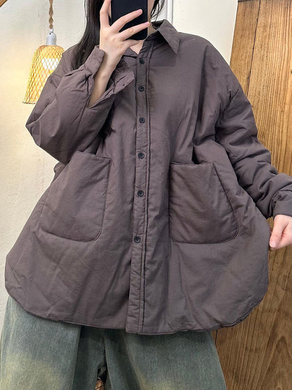Autumn Cotton Padded Coat Ax1023