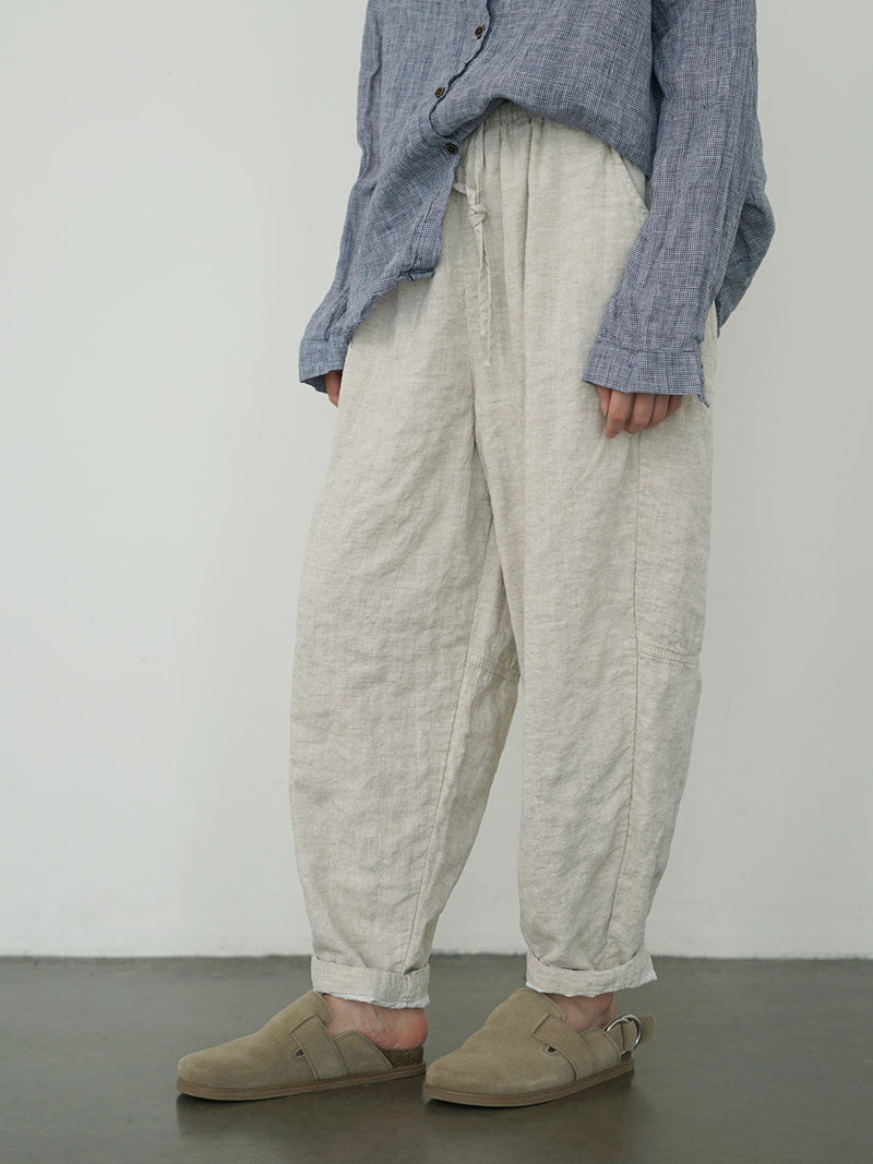Autumn Linen Loose Pants Av1030