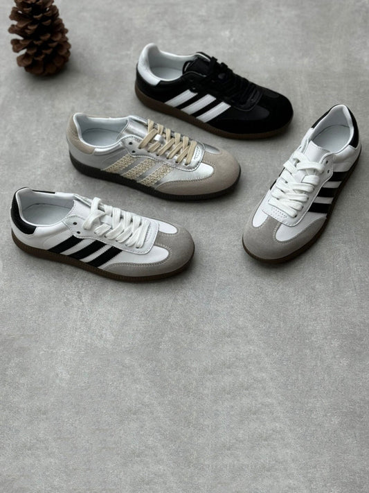 Three Stripes Colorblock Shoes Qn006