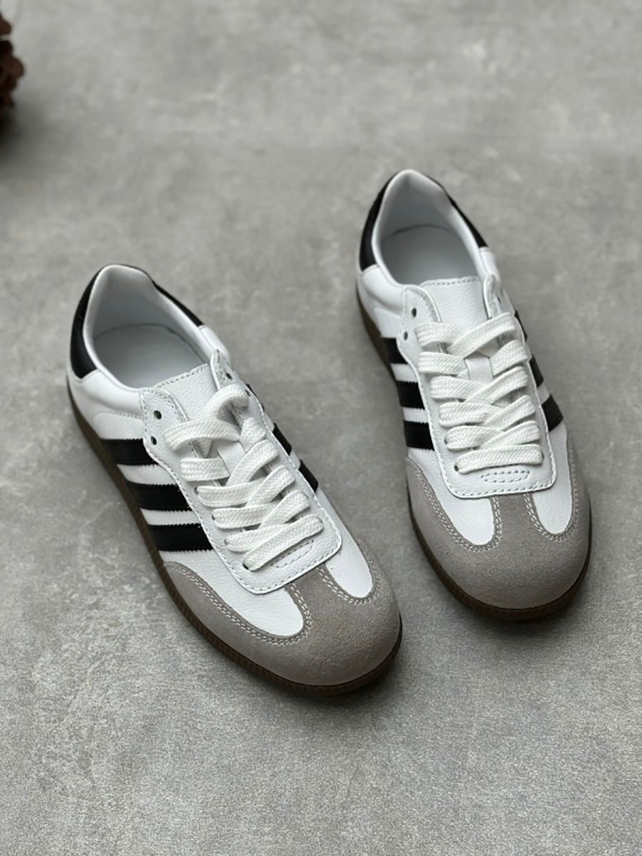 Three Stripes Colorblock Shoes Qn006