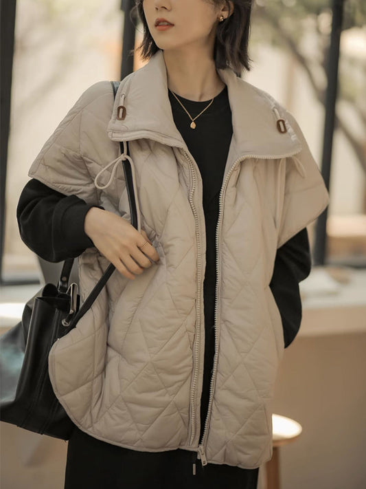 Winter Padded Vest Coat Wu017