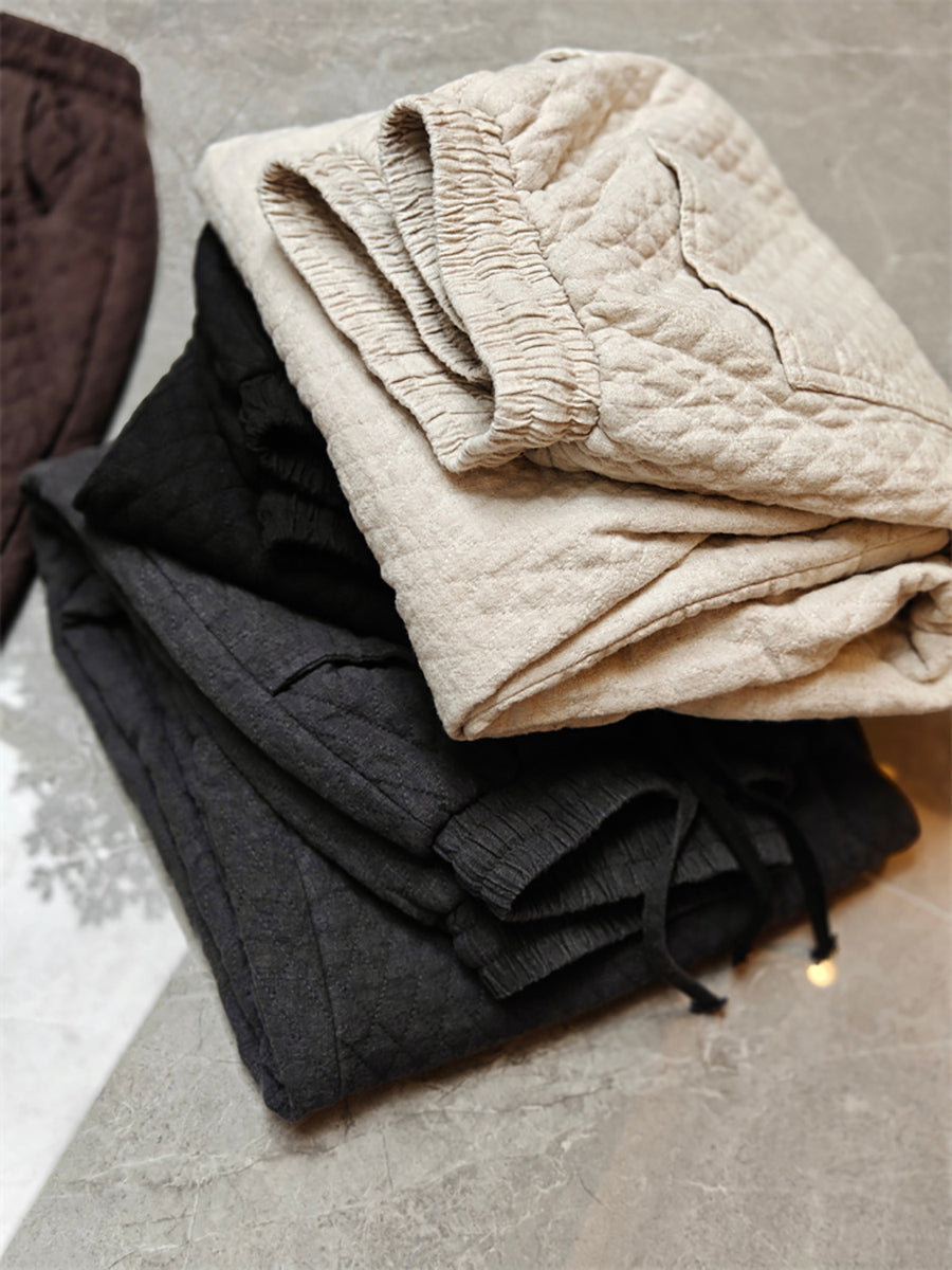 Winter Padded Harem Pants Wu026