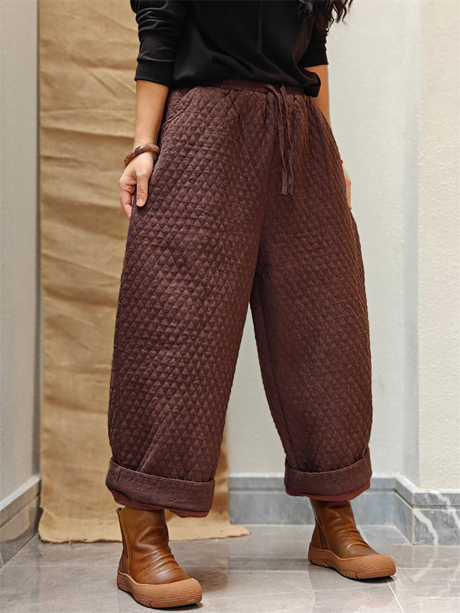 Winter Padded Harem Pants Wu026