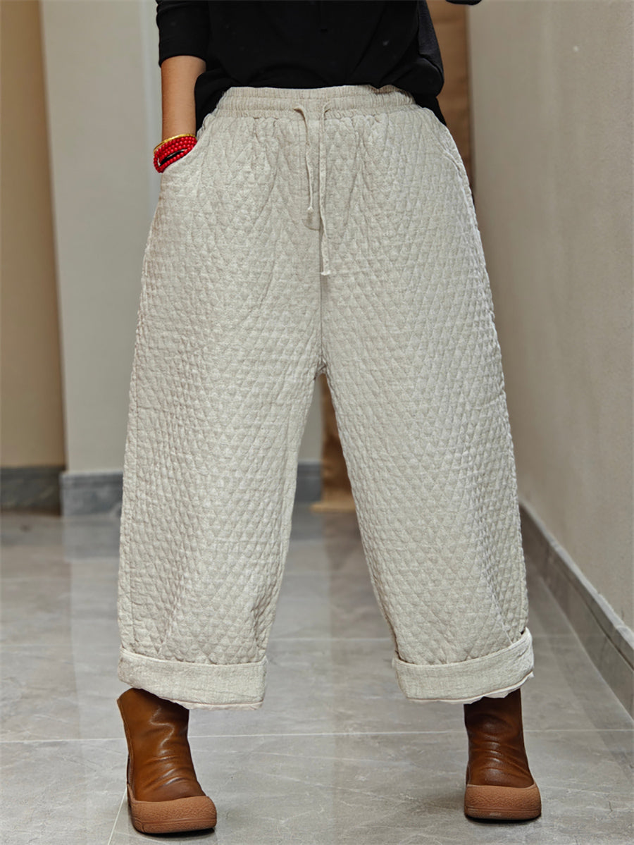 Winter Padded Harem Pants Wu026