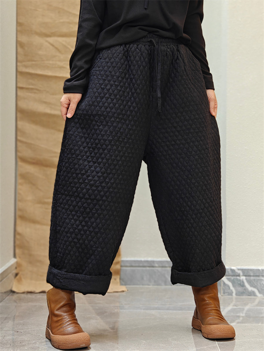 Winter Padded Harem Pants Wu026
