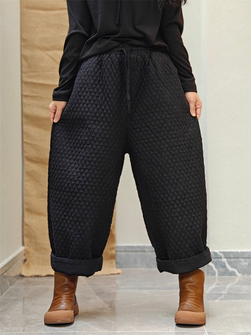 Winter Padded Harem Pants Wu026