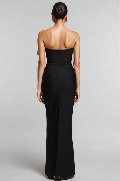 Milla Dimensional Pearl Bandage Maxi Dress