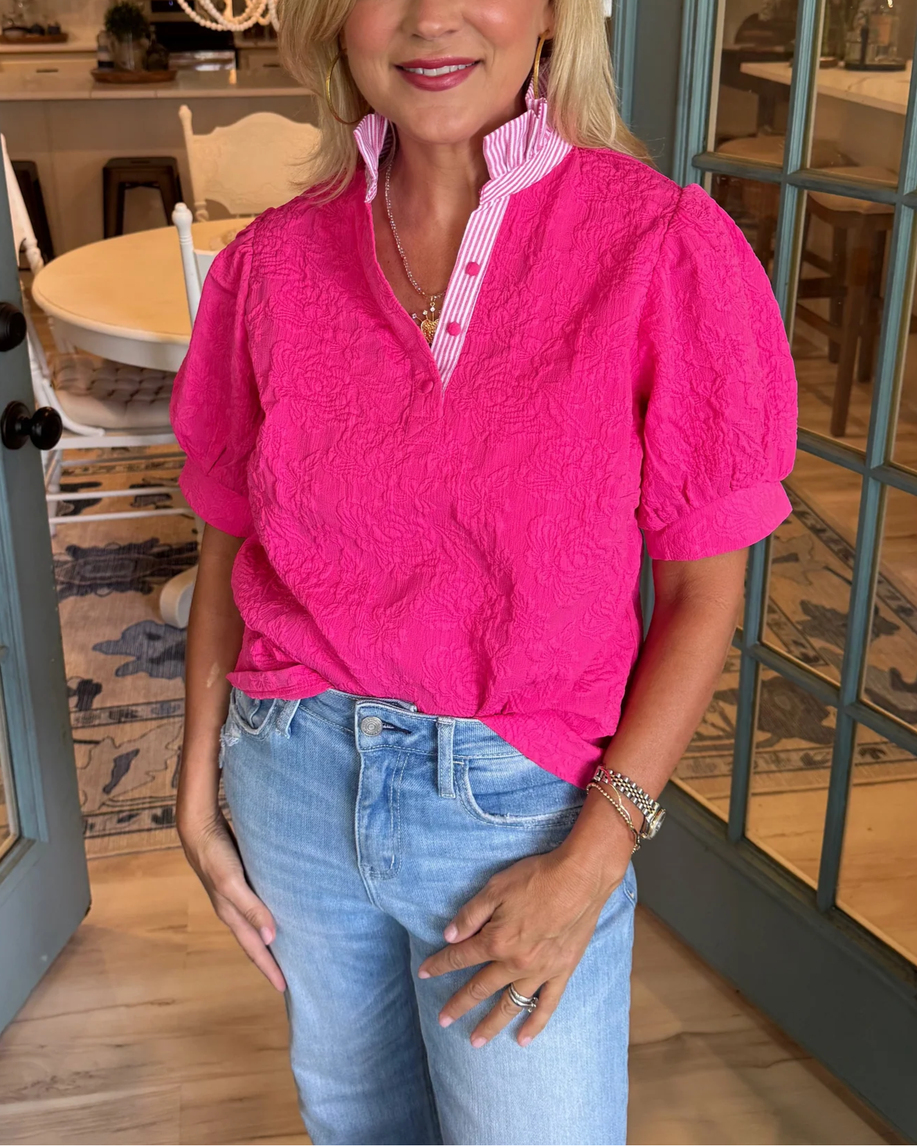 V-neck 3d Printed T-shirt
