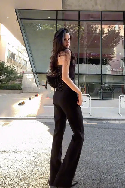 Liquid Steel Pants Set