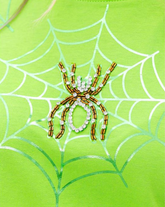 Spooky Web Glow Sweatshirt