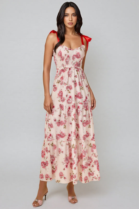 Barbsd Red Maxi Dress