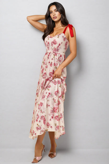 Barbsd Red Maxi Dress