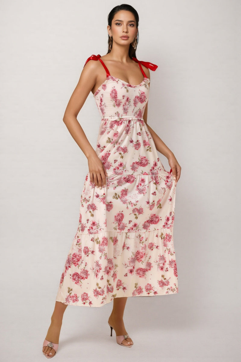 Barbsd Red Maxi Dress