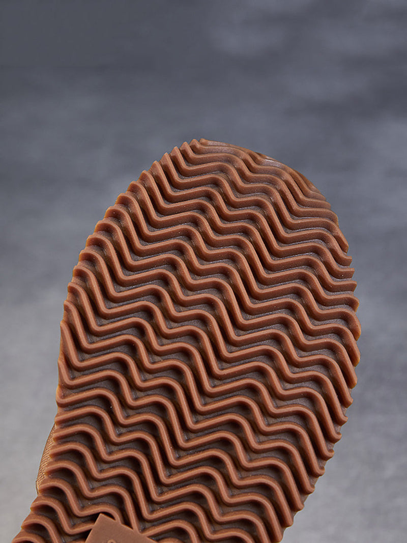 Summer Retro Leather Platform Shoes Sc1025