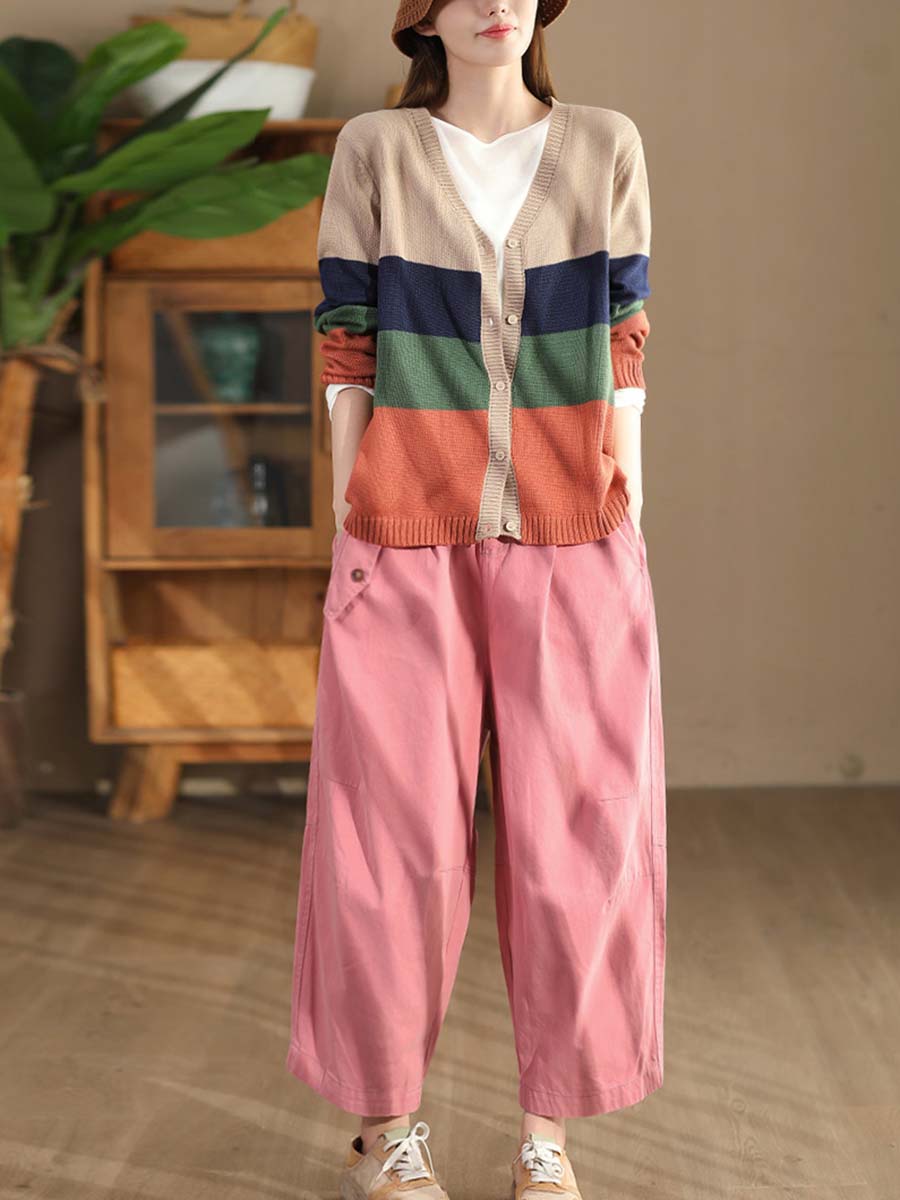 Autumn Commute Loose Harem Pants At1070