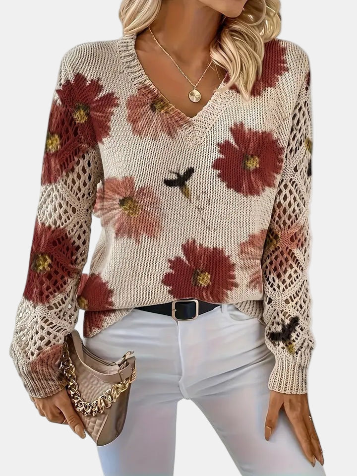 Yasmin - Blossom Knit Sweater