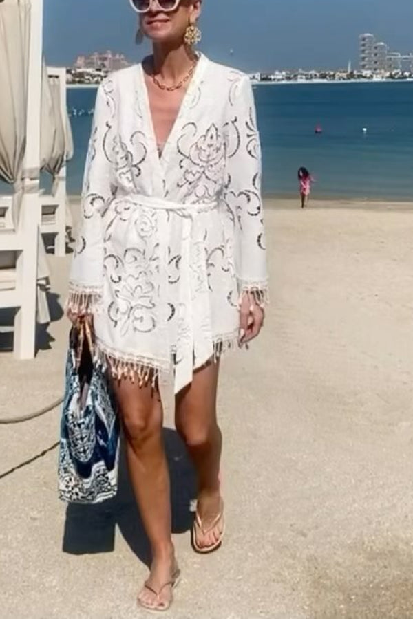 Linen Blouse Dress