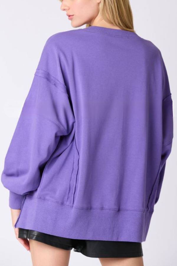 Halloween Cartoon Ghost Sequined Sweatshirt Top