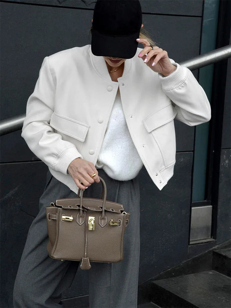 Slim Cotton Jackets for Winter Long Sleeve Short Coat Woman Street Temperament Clothes ’s Autumn