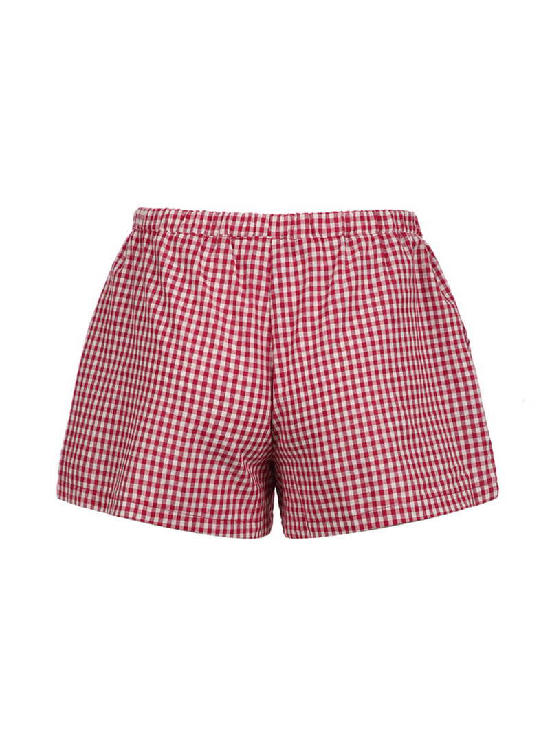 Aluna Plaid Shorts