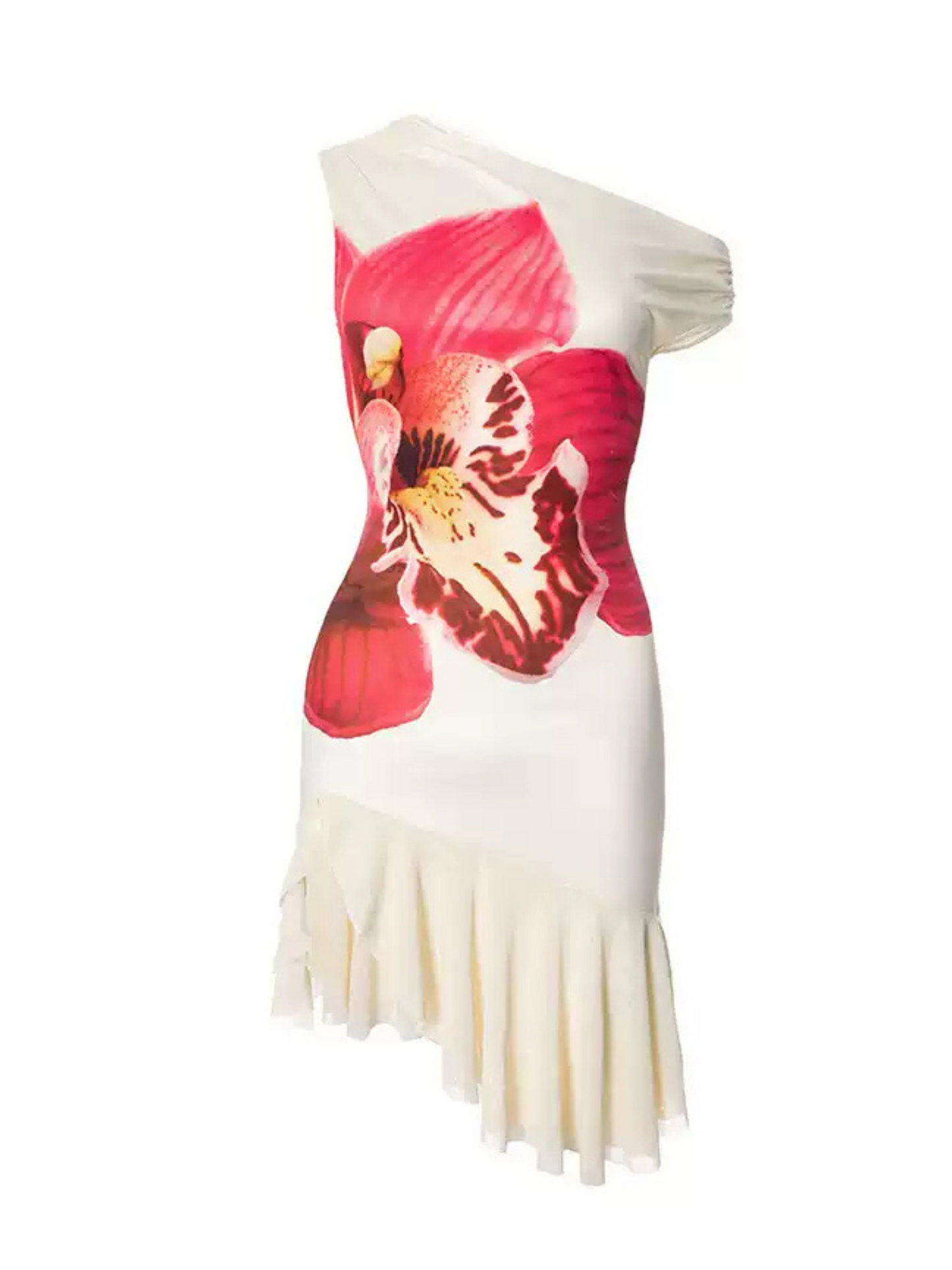 Corbin Asymmetric Mini Dress