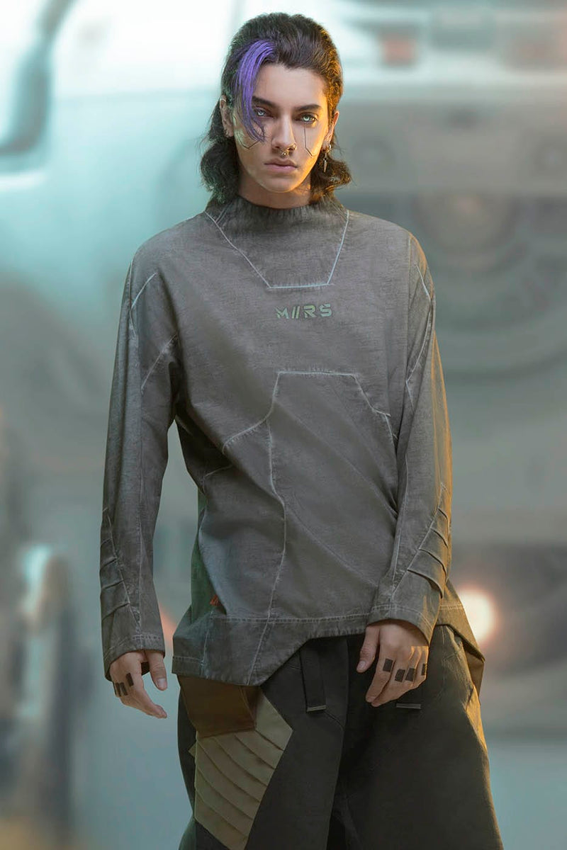 Tactical Paneled Long Sleeve T-shirt