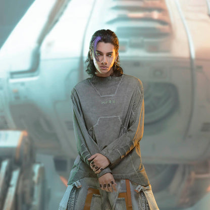 Tactical Paneled Long Sleeve T-shirt