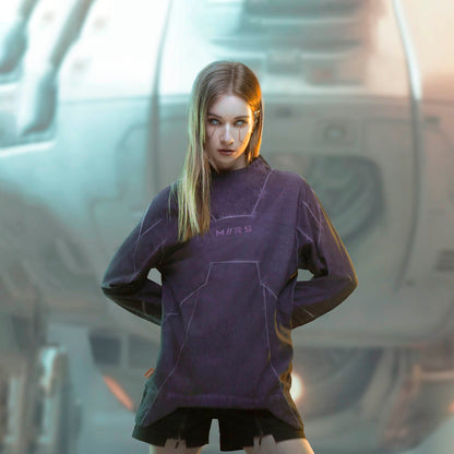 Tactical Paneled Long Sleeve T-shirt