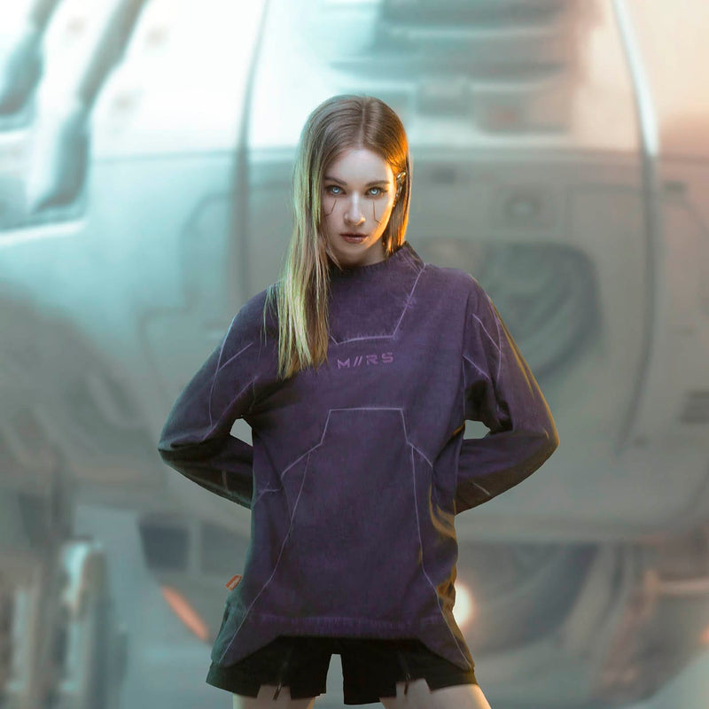 Tactical Paneled Long Sleeve T-shirt
