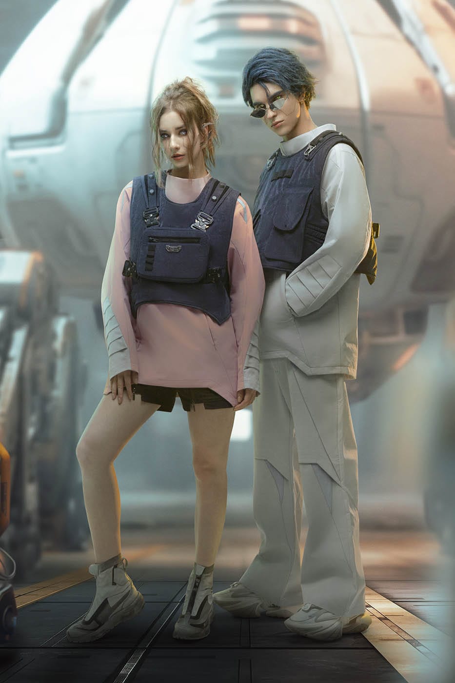 Space-suit Tech Sweatshirt