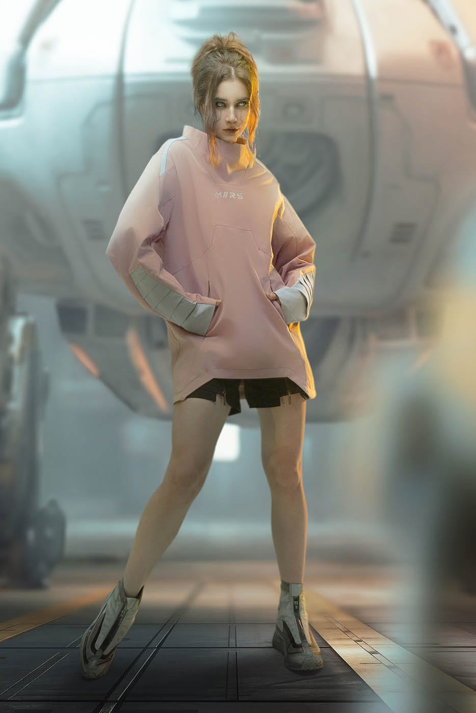 Space-suit Tech Sweatshirt
