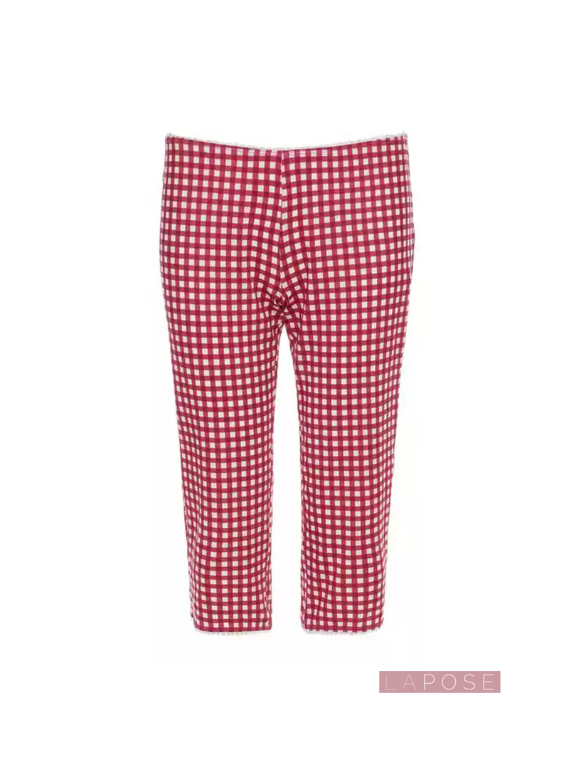 Nashla Gingham Pants Set