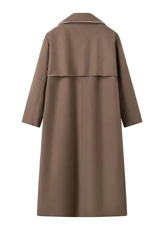 Long Style Woolen Coat for - Timeless Comfort & Versatility