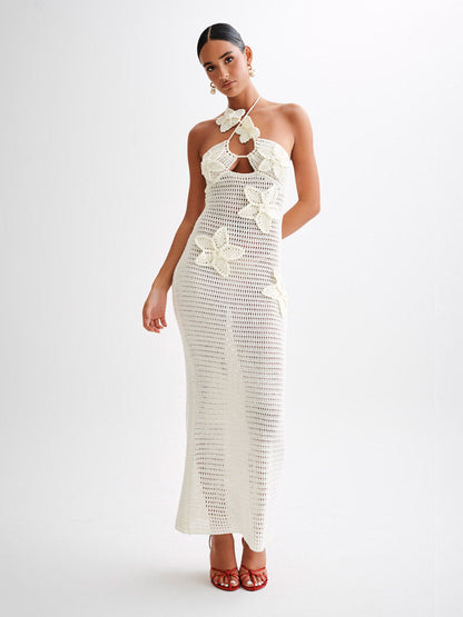 Kyla Crochet Maxi Dress