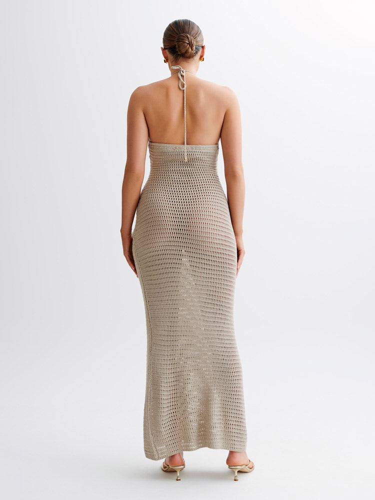 Kyla Crochet Maxi Dress