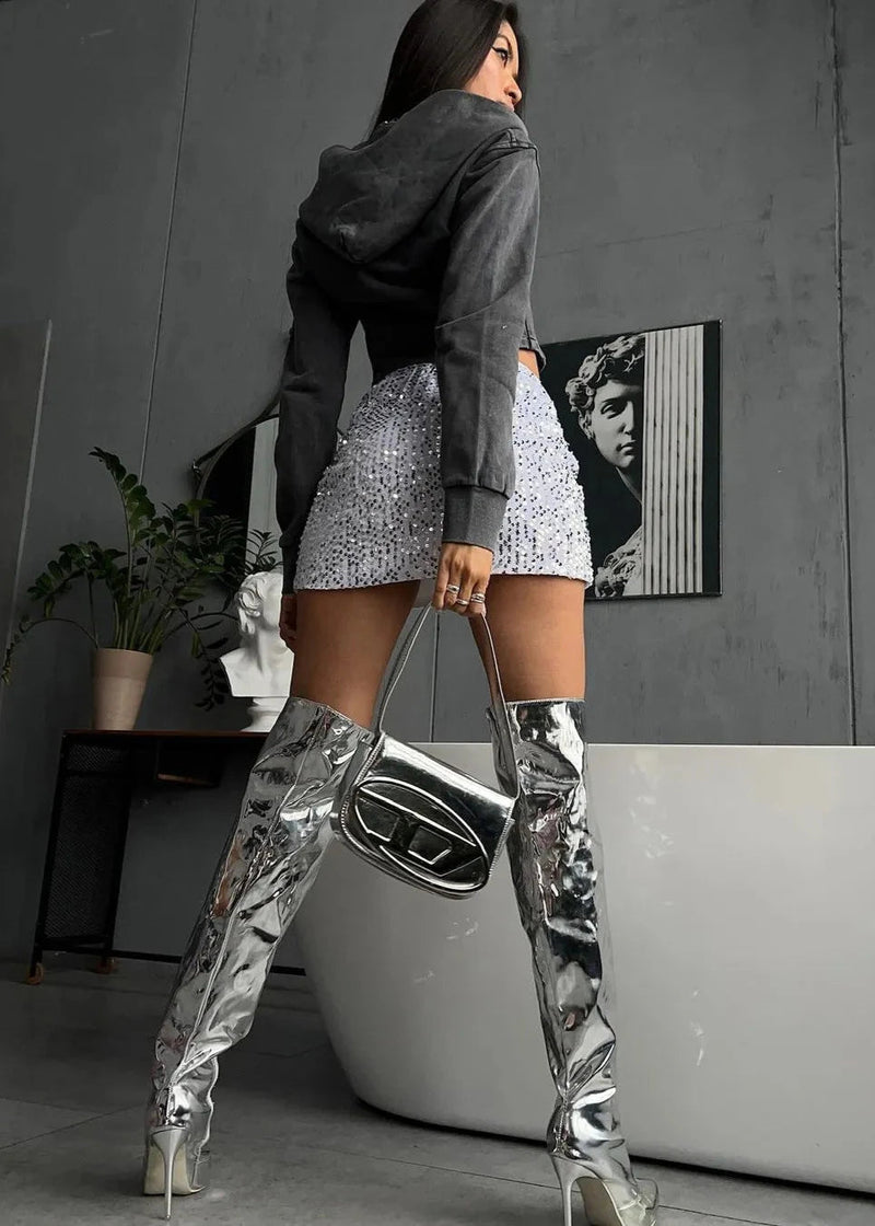Artful Crew Neck Sweatshirt