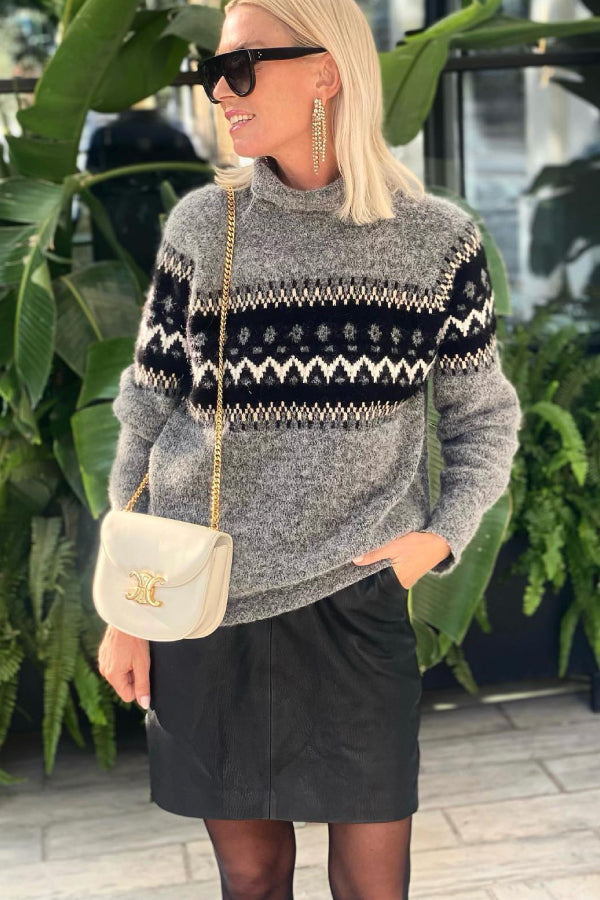 Canazei Grey Cardigan