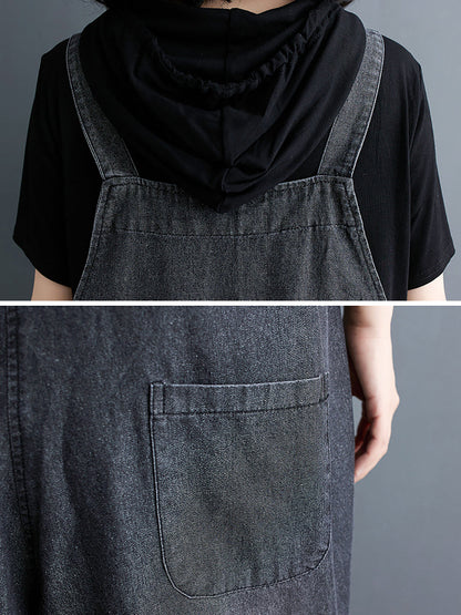 Summer Loose Denim Jumpsuits Xx1050