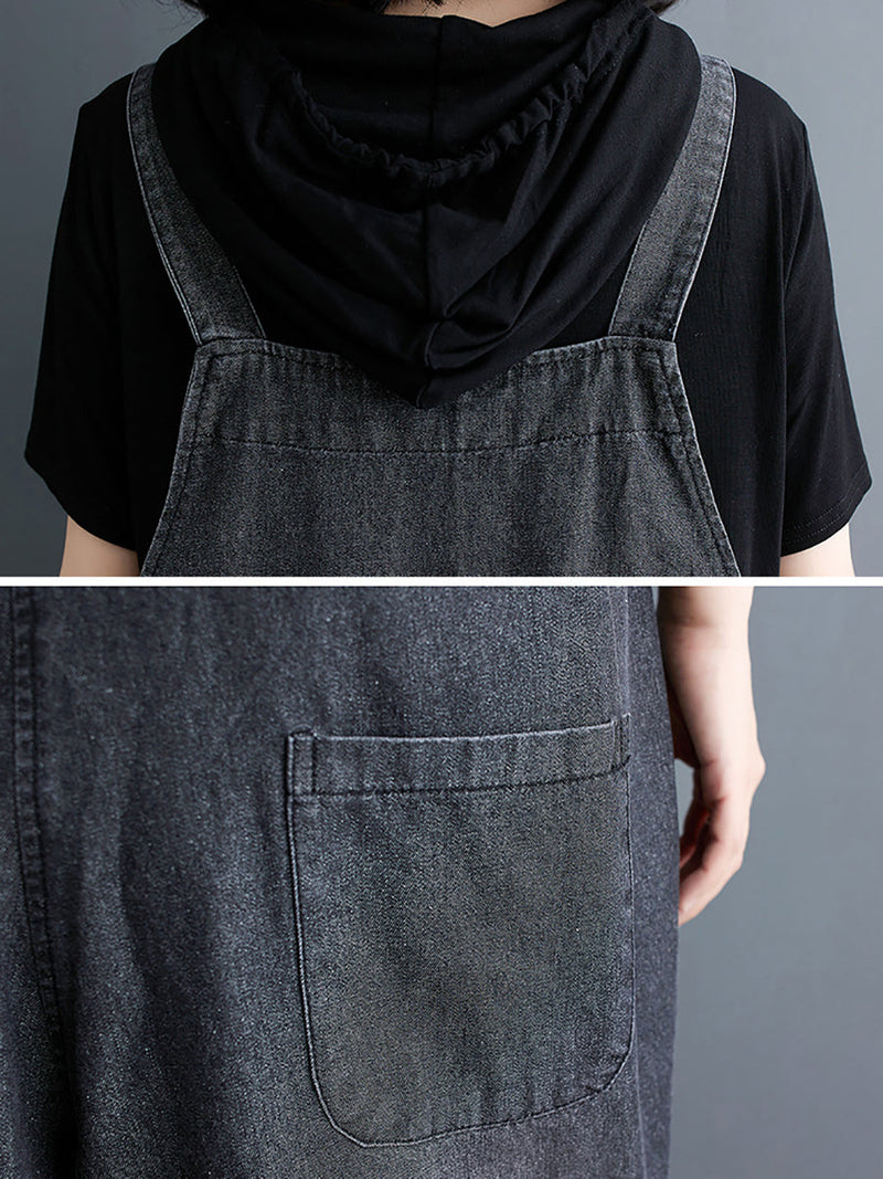 Summer Loose Denim Jumpsuits Xx1050