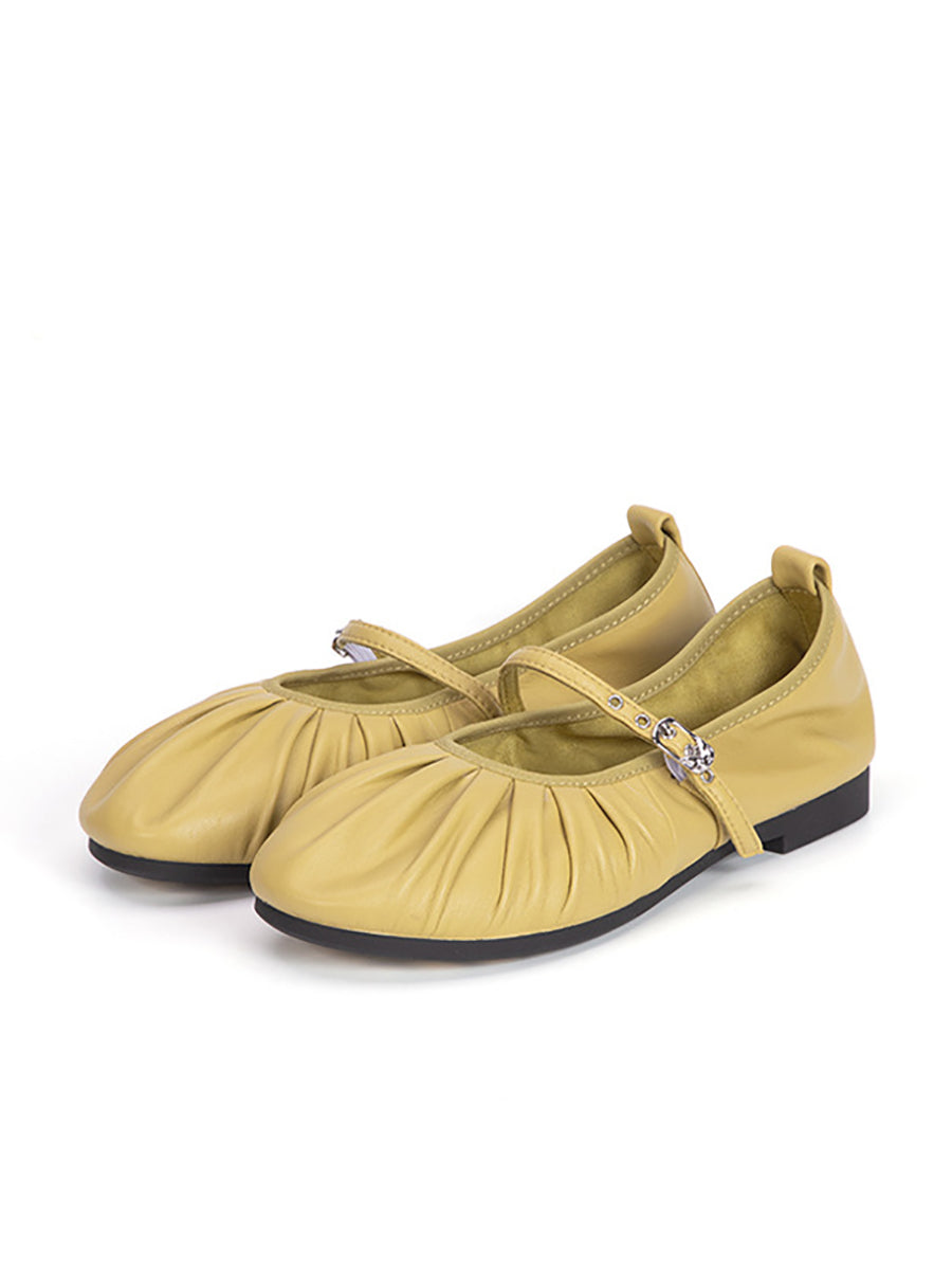Summer Soft Leather Shoes As1056