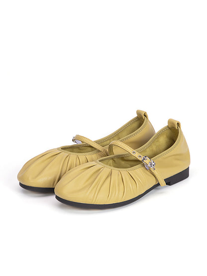Summer Soft Leather Shoes As1056