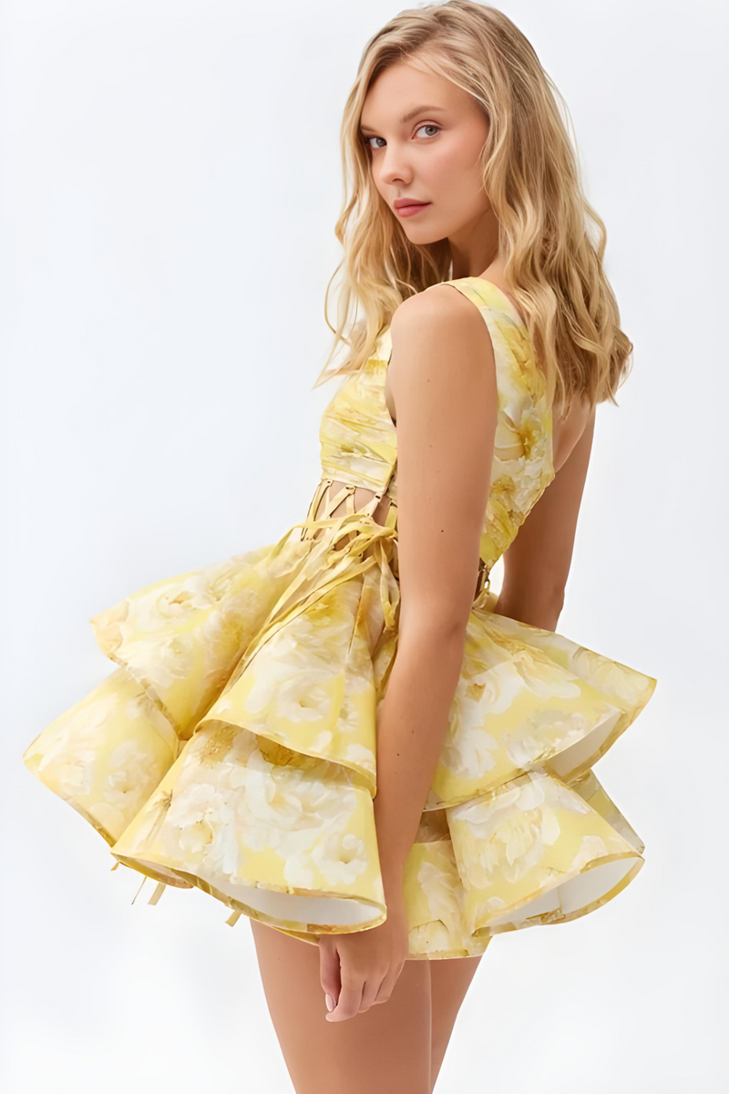 Daphne | One Shoulder Mini Dress