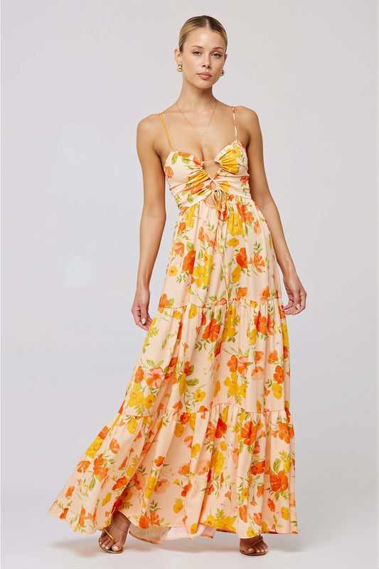 Splice Swing Cami Maxi Dress