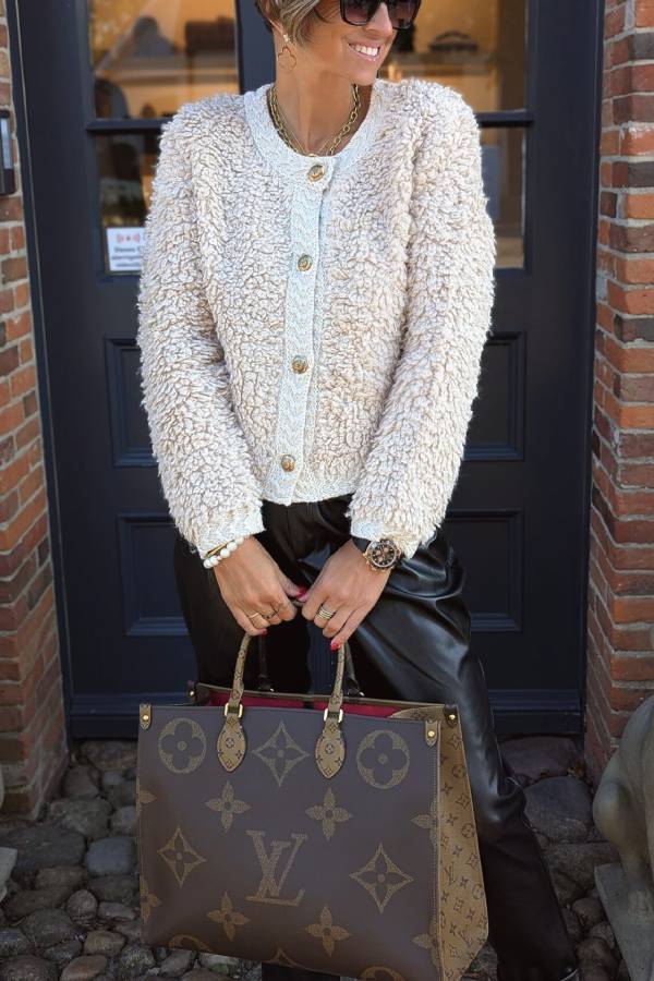 Button Knit Cardigan