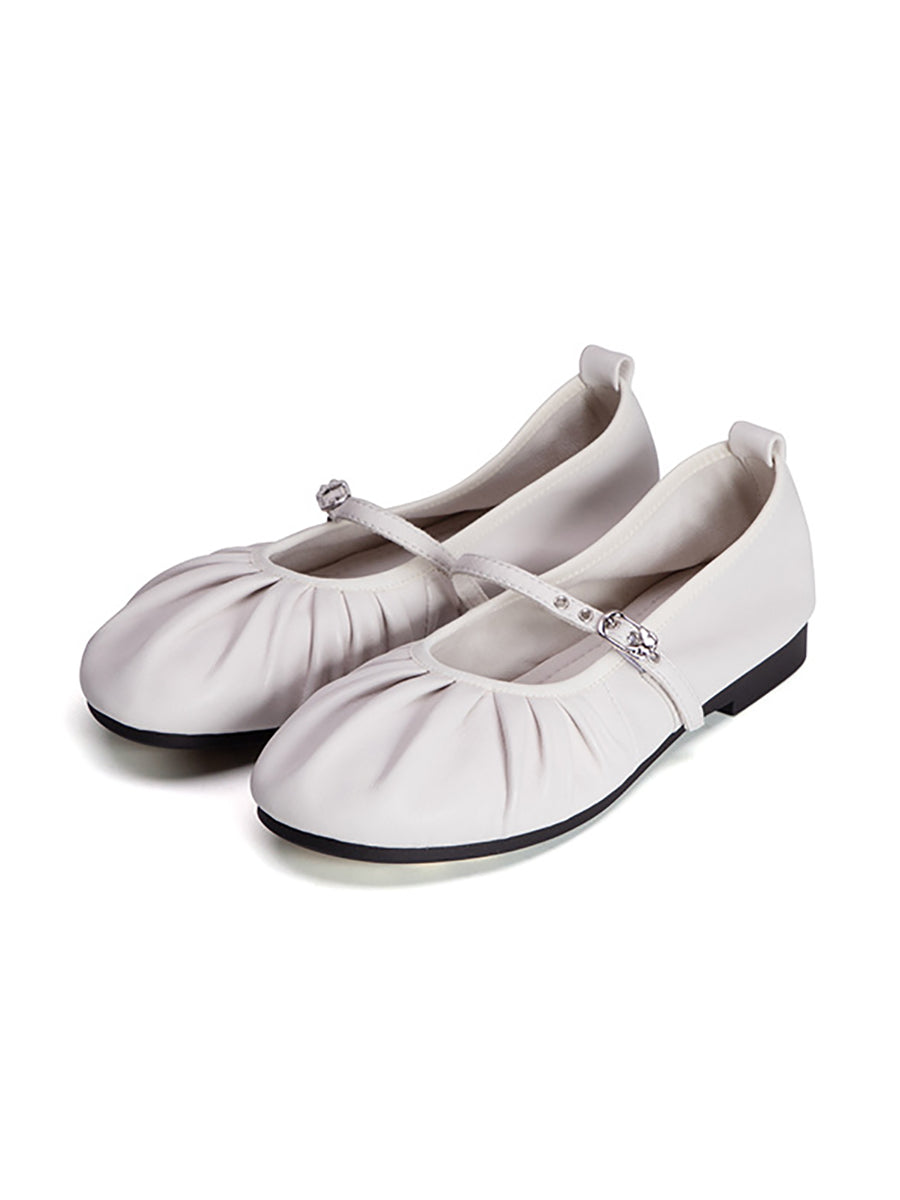 Summer Soft Leather Shoes As1056