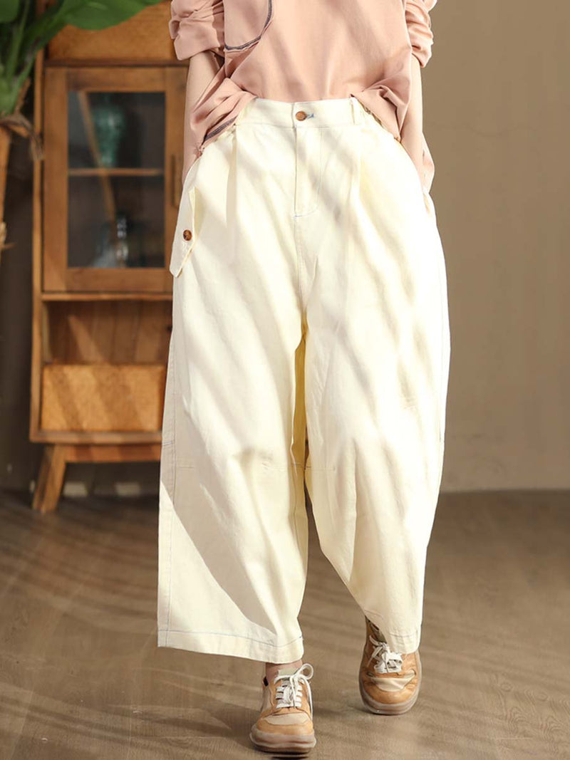 Autumn Commute Loose Harem Pants At1070
