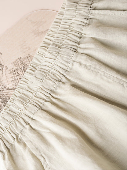 Summer Thin Ramie Harem Pants Cx051