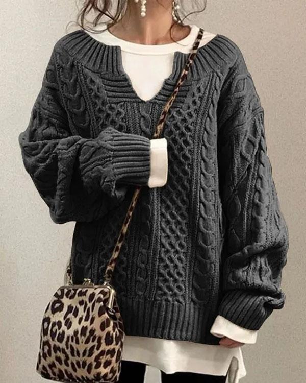 Timeless Vintage Style Sweater