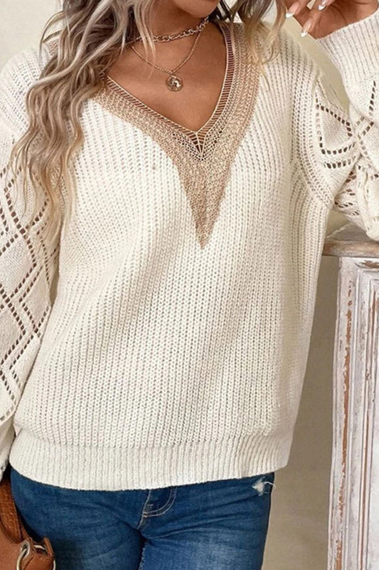 Loose Pullover Knitted Sweater