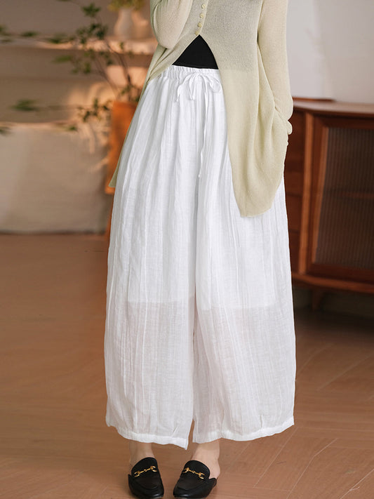 Summer Linen Harem Pants Sc1034
